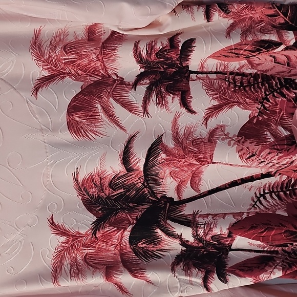 NWT JM Collection Petite Palm Tree Graphic Design Top 3/4 Sleeve PXL - Picture 8 of 11